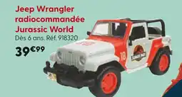 La Grande Récré JURASSIC WORLD Jeep Wrangler radiocommandée offre