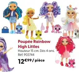 La Grande Récré Rainbow High Poupée High Littles offre