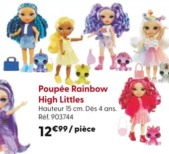 La Grande Récré Rainbow High Poupée High Littles offre