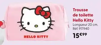 La Grande Récré Trousse de toilette Hello Kitty offre