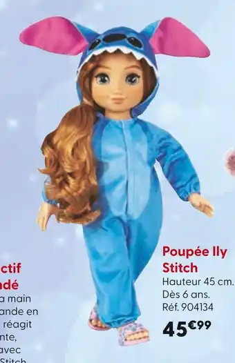 La Grande Récré Illy Poupée Illy Stitch offre
