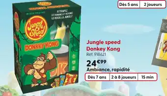 La Grande Récré JUNGLE SPEED Donkey Kong offre