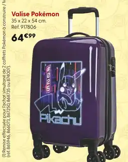 La Grande Récré Valise Pokémon offre