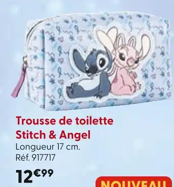 La Grande Récré Trousse de toilette Stitch & Angel offre