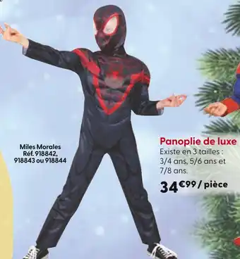 La Grande Récré Panoplie de luxe Miles Morales offre