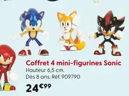 La Grande Récré Sonic Coffret 4 mini-figurines offre