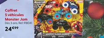 La Grande Récré Monster Jam Coffret 5 véhicules offre