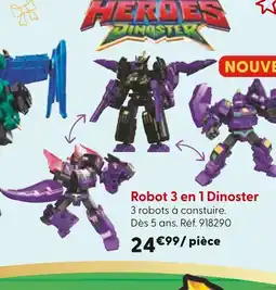 La Grande Récré Robot 3 en 1 Dinoster offre