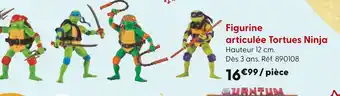 La Grande Récré Figurine articulée Tortues Ninja offre