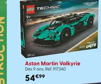La Grande Récré LEGO Aston Martin Valkyrie offre
