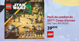 La Grande Récré LEGO Pack de combat du 327ème Corps d'armée offre