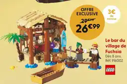 La Grande Récré LEGO Le bar du village de Fuchsia offre