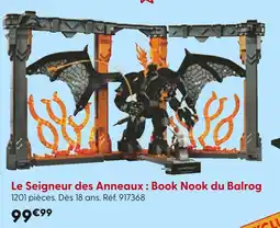 La Grande Récré Le Seigneur des Anneaux : Book Nook du Balrog offre