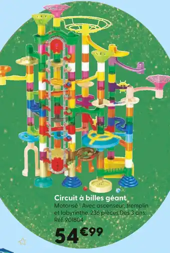 La Grande Récré Circuit à billes géant offre