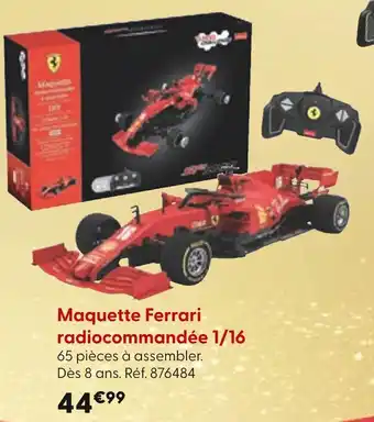 La Grande Récré Ferrari Maquette radiocommandée 1/16 offre