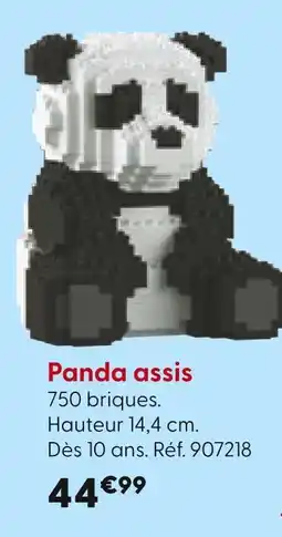 La Grande Récré Panda assis offre