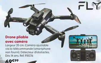 La Grande Récré FLY Drone pliable avec caméra offre