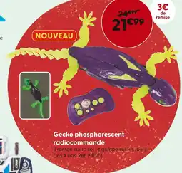 La Grande Récré Gecko phosphorescent radiocommandé offre