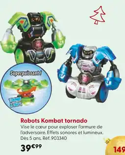 La Grande Récré Robots Kombat tornado offre