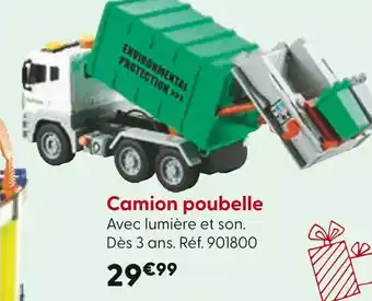 La Grande Récré Camion poubelle offre
