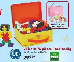 La Grande Récré Plus Plus Valisette 70 pièces Plus Plus Big offre