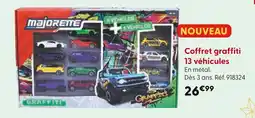 La Grande Récré MAJORETTE Coffret graffiti offre