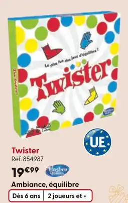 La Grande Récré Hasbro gaming Twister offre
