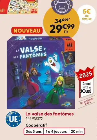 La Grande Récré La valse des fantômes offre