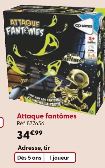 La Grande Récré Attaque fantômes offre