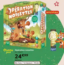 La Grande Récré Opération noisettes offre