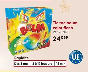 La Grande Récré Boum Color Flash offre