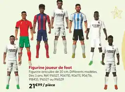La Grande Récré Figurine joueur de foot offre