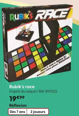 La Grande Récré Rubik's race offre