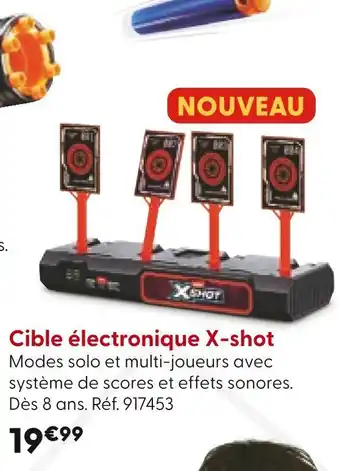 La Grande Récré X-SHOT Cible électronique offre