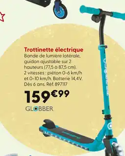 La Grande Récré GLOBBER Trottinette électrique offre