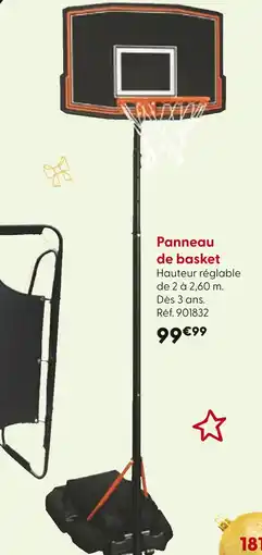 La Grande Récré Panneau de basket offre