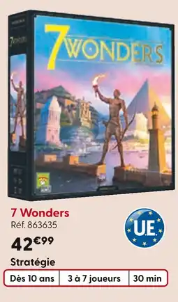 La Grande Récré 7 Wonders offre