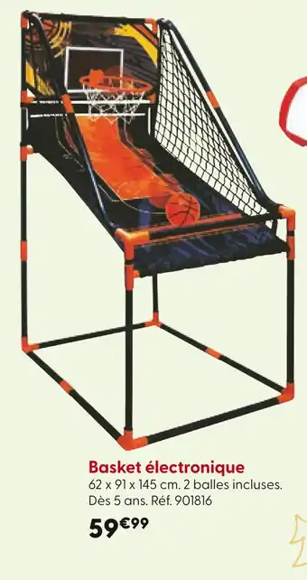 La Grande Récré Basket électronique offre