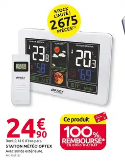 Mr Bricolage OPTEX Station météo offre