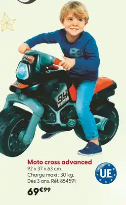 La Grande Récré Moto cross advanced offre
