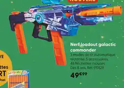 La Grande Récré NERF Loadout Galactic Commander offre