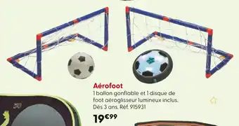 La Grande Récré Aérofoot offre
