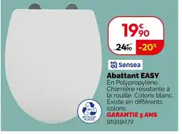 Weldom SENSEA Abattant easy offre