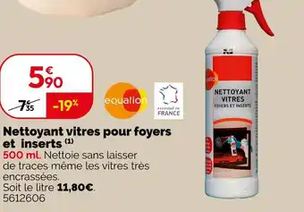 Weldom EQUATION Nettoyant vitres pour foyers et inserts offre