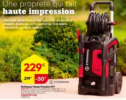 Weldom STERWINS Nettoyeur Haute Pression ST7 offre