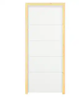Brico Dépôt Bloc porte rainuré 73 cm offre