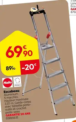 Weldom Hailo Escabeau Aluminium offre