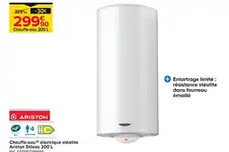 Castorama Ariston Chauffe-eau électrique stéatite Ariston Stileos 200 L offre