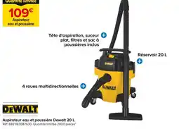 Castorama Dewalt Aspirateur eau et poussière offre