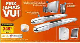 Castorama Somfy Motorisation de portail à vérins Exavia Flash offre